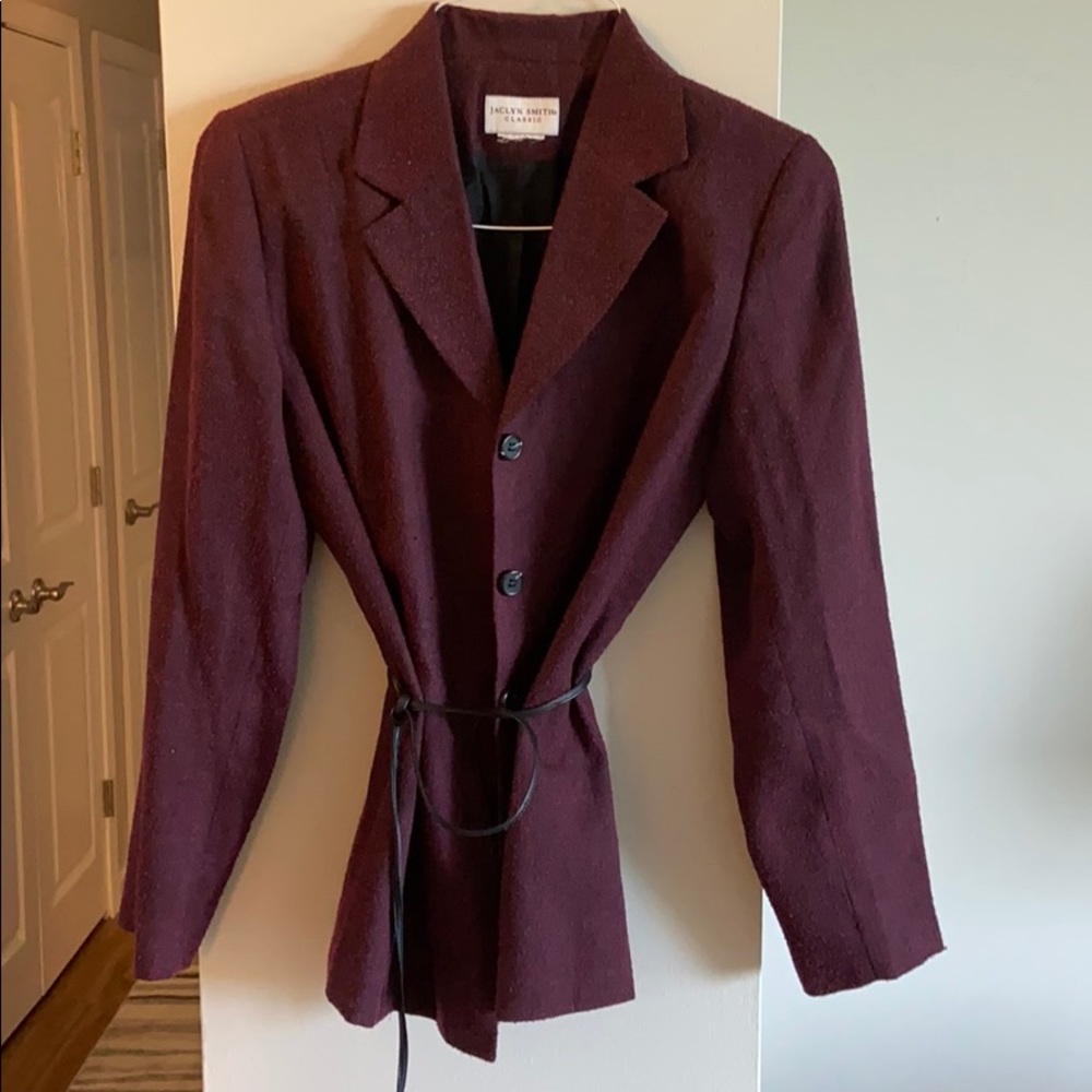 Jaclyn Smith Red Blazer